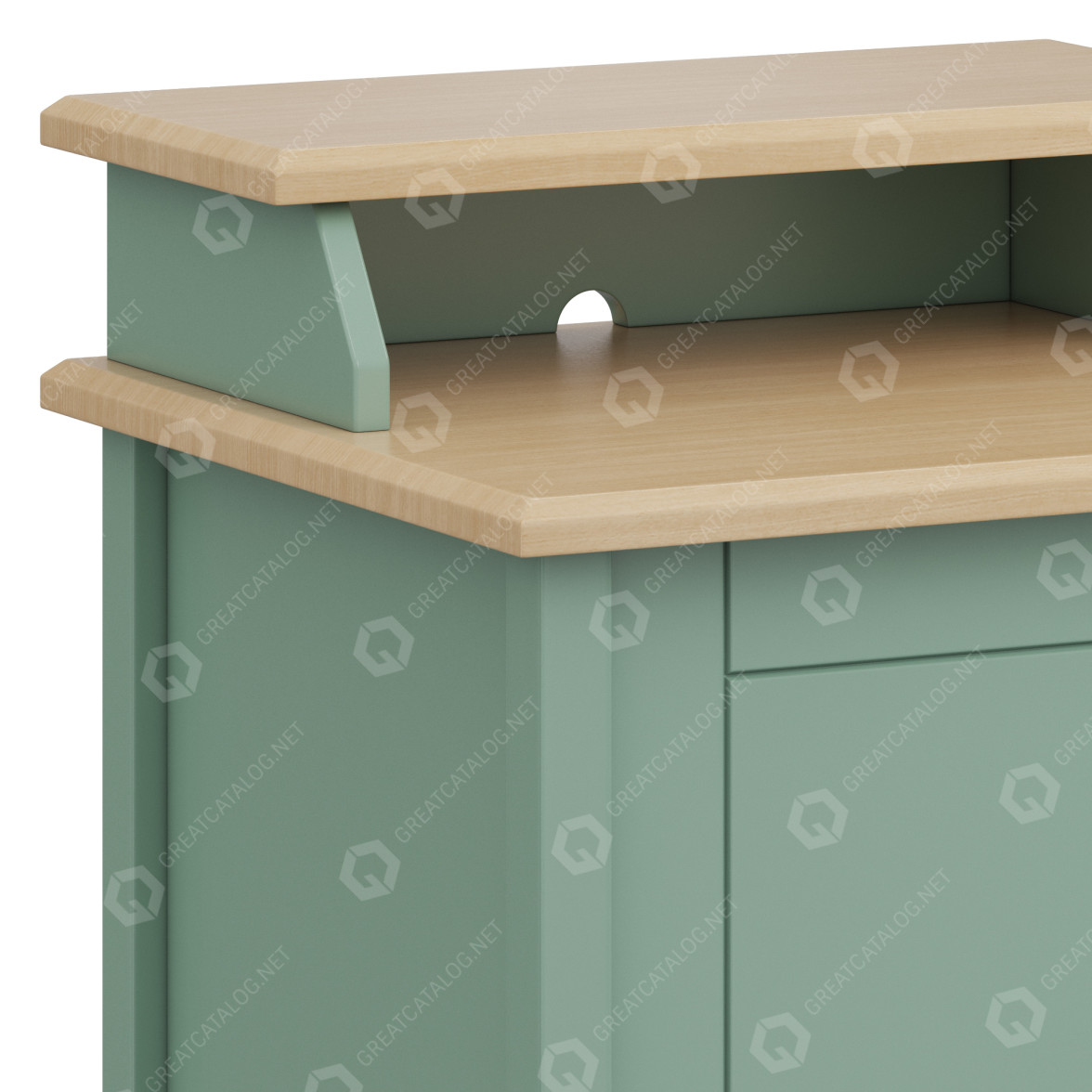 Bedside Table IKEA Olderdalen 3D model - GreatCatalog 27713