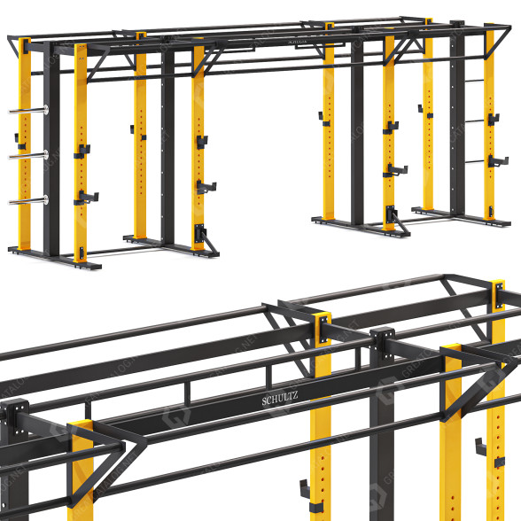 Тренажер Schultz Tusker Racks SZ FX600R 3D модель