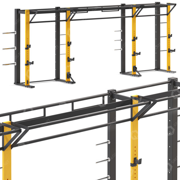 Тренажер Schultz Tusker Racks SZ FX700R 3D модель