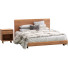 Bed and Bedside Table West Elm Anton Solid Wood - ED-MONTE