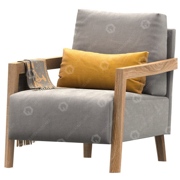 Fauteuil Joquer Time modèle 3D