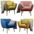 Fauteuil Signal Meble Bergen - buskanini