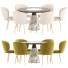Mesa y sillas Morelato Marilyn and Greer Dining Set 54 - zvezdaboy