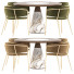 Mesa y sillas Morelato Marilyn and Konnie Dining Set 52 - zvezdaboy