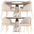 Стол и стулья Morelato Marilyn and Angelo Dining Set 51 - zvezdaboy
