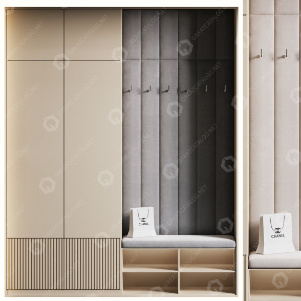 Pasillo Conjunto 03 Modelo 3D