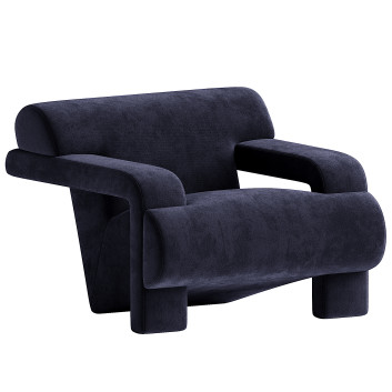 Armchair  Soho Home Humphrey Green 3D model