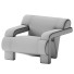 Armchair Soho Home Humphrey Green - Chamfer