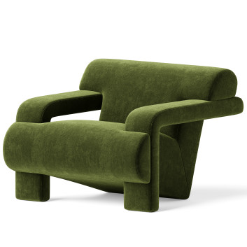 Armchair  Soho Home Humphrey 3D model