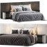 Bed and Bedside Tables Restoration Hardware Modena - payam