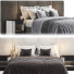Bed and Bedside Tables Restoration Hardware Modena - payam
