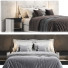 Bed and Bedside Tables Restoration Hardware Modena - payam