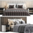 Lit et tables de chevet Restoration Hardware Modena - payam