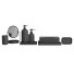 Decoración Resin Bathroom Set - Ginex