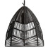 Hängeleuchte Bazar Bizar Wicker Bala Black S - artpolka
