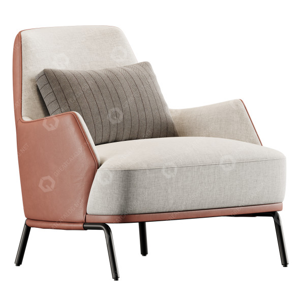 Sillón Nicoline Bea Low Modelo 3D