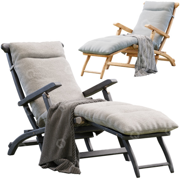 Chaise Longue Ethimo Cruise 3D model