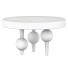 Mesa Bois Blanc Home Mango Spherical Legs - artpolka