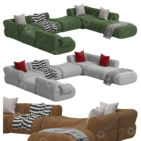 Sofa Jardan Lemmy 3D model