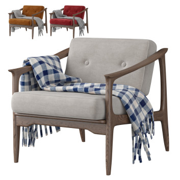 Fauteuil  Dale Italia Quiete Modèle 3D