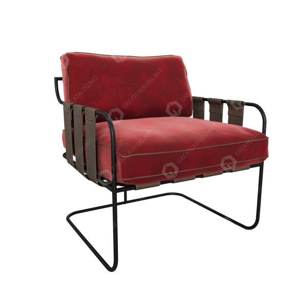 Крісло Classic Home Toluca 3D модель