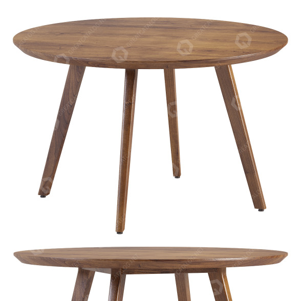 Стіл Arhaus Wagner Round Dining 3D модель