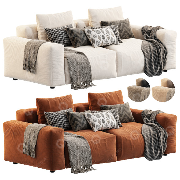 Sofa One 02 by Bon 3D model