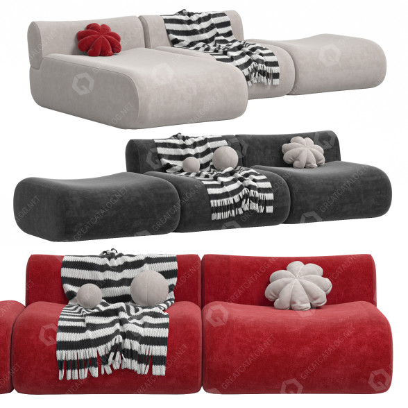 Sofas Jardan Lemmy 3D model