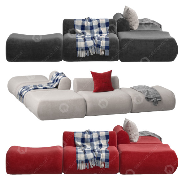 Sofa Jardan Lemmy 2 3D model