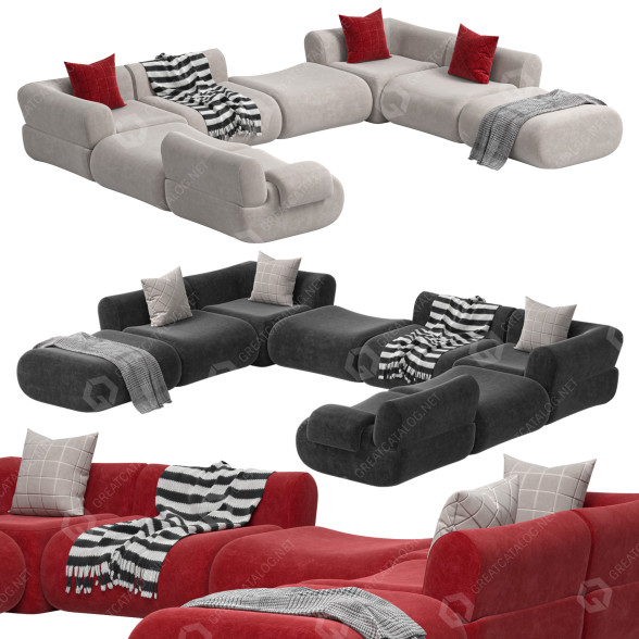 Sofa Jardan Lemmy 3D model