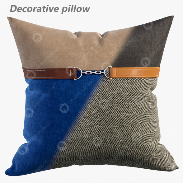 Подушка Decorative 630 3D модель
