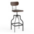 Hoker barowy Rendez-Vous Deco Retro Adjustable 66-85 cm - Skover