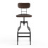 Hoker barowy Rendez-Vous Deco Retro Adjustable 66-85 cm - Skover