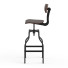 Hoker barowy Rendez-Vous Deco Retro Adjustable 66-85 cm - Skover