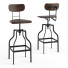 Hoker barowy Rendez-Vous Deco Retro Adjustable 66-85 cm - Skover