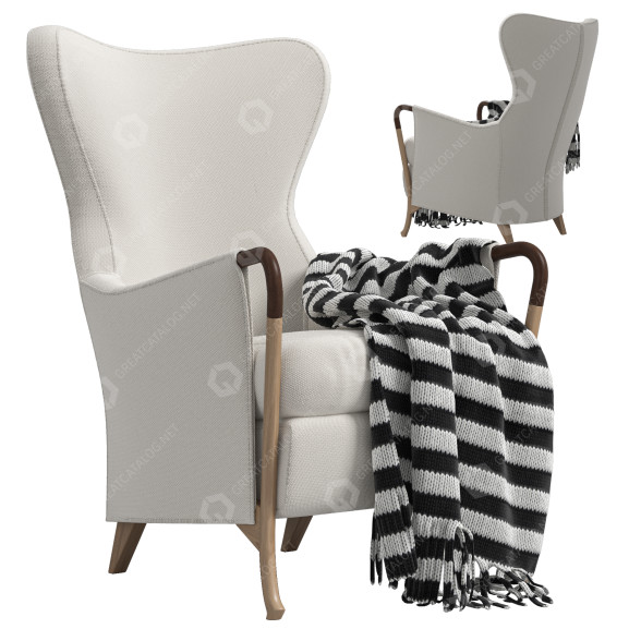 Fauteuil Giorgetti Progetti 63340 modèle 3D