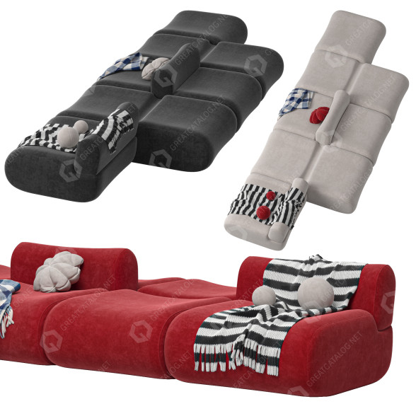 Sofa Jardan Lemmy model 3D