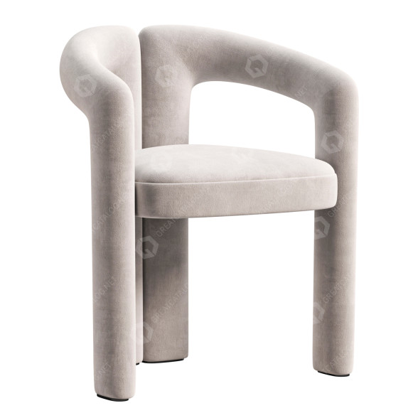 Chair Cassina Dudet Pro 3D model