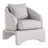 Fotel Wide Boucle Upholstered by Orren Ellis - Rivera 3D