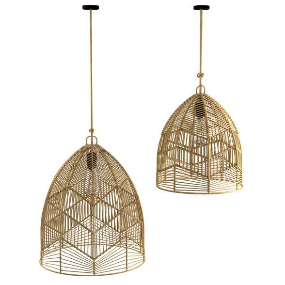 Lampy wiszące Bazar Bizar Bala Natural L model 3D