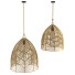 Lampy wiszące Bazar Bizar Bala Natural L - artpolka
