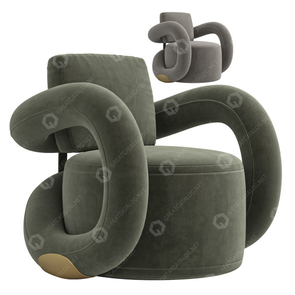 Fauteuil Infinity by Natalia Komarova modèle 3D