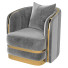 Fauteuil Balmain Blush Velvet Gold - Jasurbek