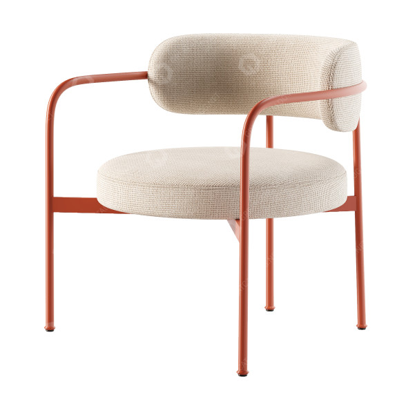 Fauteuil JOB’S Giotto modèle 3D