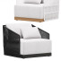 Fotel Restoration Hardware Havana Outdoor Lounge - QrisTina