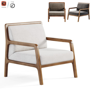 Fauteuil  Fuga Mobilya Orga Modèle 3D