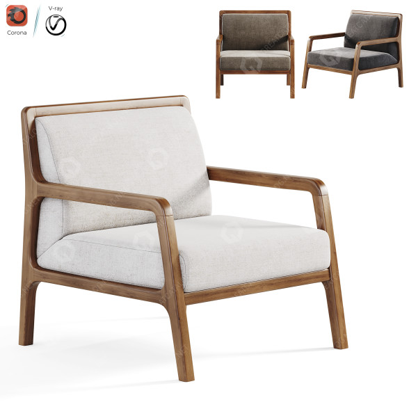 Sillón Fuga Mobilya Orga Modelo 3D