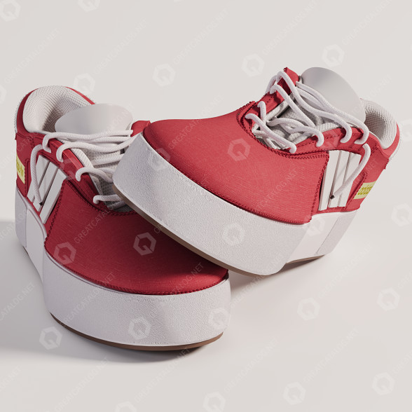 Schuhe Adidas Matchbreak Super 3D-Modell