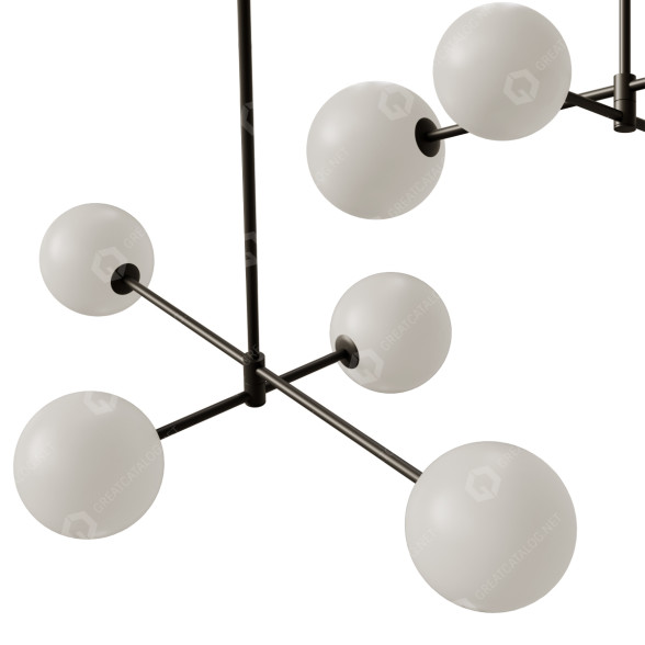 Kronleuchter TK Lighting Saruis 4733 3D-Modell