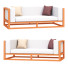 Диван LexMod Newbury Accent Lounge Outdoor Patio Premium Grade A Teak Wood - Navruzpro